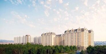 квартира длительный срок: 2 бөлмө, 56 кв. м, Элитка, 10 кабат, ПСО (өзү оңдоп түзөтүп бүтүү үчүн)