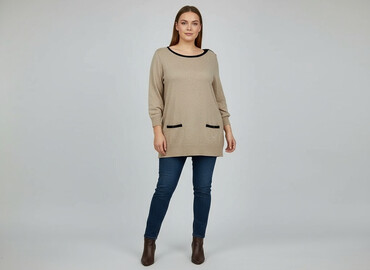 aplikacja z ubraniami: Bhs, Women`s tunic, size 4XL (EU 48)