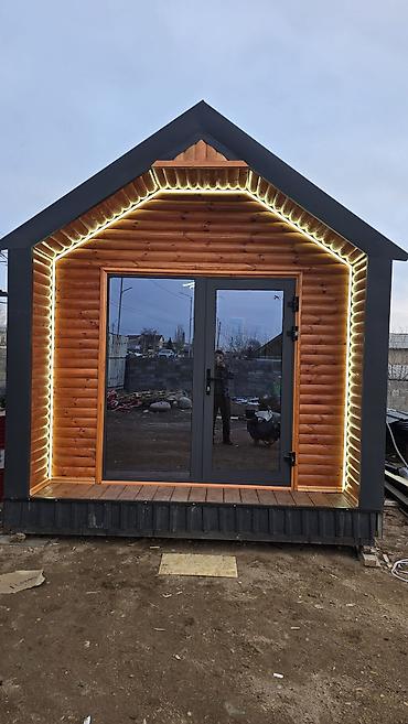 Беседки: Беседка 6 x 3 x 3 м, Дерево — 1