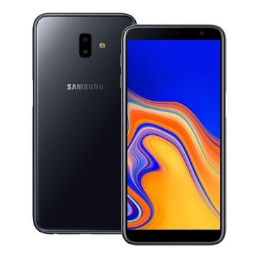 Samsung Galaxy J6 Plus, 32 GB, rəng - Qara, Qırıq, Barmaq izi, Face ID