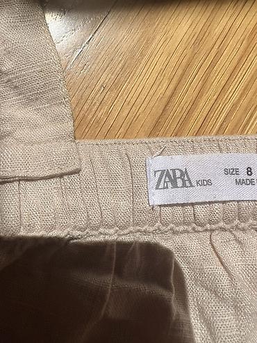 kətan dəst: ZARA Kids qız uşaq sarafan/önlük tipli don - Brend: ZARA Kids - Ölçü — 3