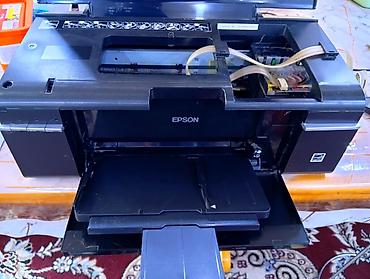 Принтеры: Срочно. Фотопринтер Epson с СНПЧ Продается принтер модель T-50 в очень — 6