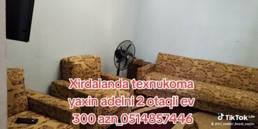 Uzunmüddətli kirayə evlər: 60 kv. m, 2 otaqlı, Qaz, İşıq, Su — 1