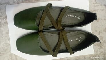туфли темно зеленого цвета: Корейские туфли