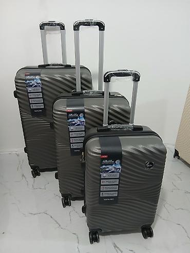 Çamadanlar: Billa sərt gövdəli çamadan dəsti s -40 m m - 55m L - 70m - Material — 8