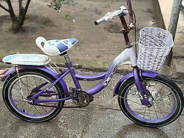 26 velo: Uşaq velosipedi – bənövşəyi rəngdə, şəhər gəzintiləri üçün rahat — 2