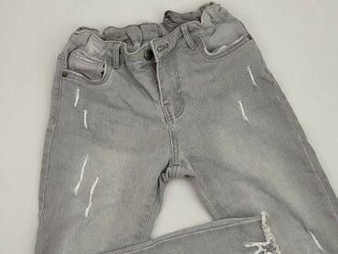 jeansy stokrotki: Spodnie jeansowe, Destination, 11 lat, 140/146, stan - Bardzo dobry