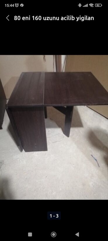 Masalar: Yeni, Açılan, Laminat, Dördbucaq masa — 9
