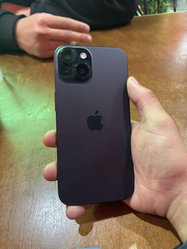 xr новый: IPhone 15, Колдонулган, 128 ГБ, Black Titanium, Коргоочу айнек, Каптама, 85 %
