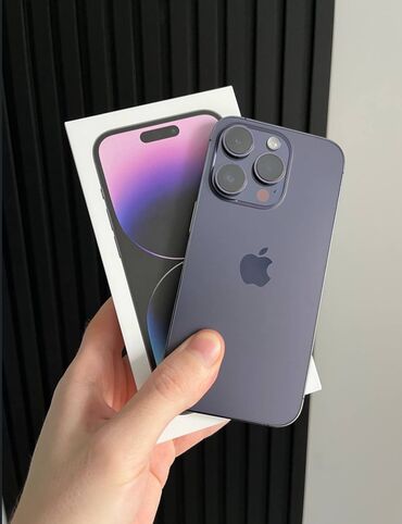 Техника для кухни: IPhone 14 Pro, 256 ГБ, Deep Purple, Гарантия, Кредит, Беспроводная зарядка