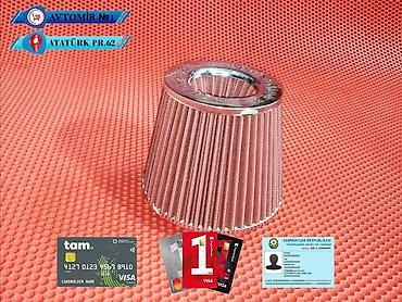 Аксессуары и тюнинг: Sport filter qırmızı bundan başqa hər növ avtomobi̇l aksessuarlarinin — 1