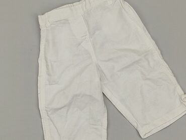 biała letnia sukienka z haftem: Baby material trousers, 12-18 months, 80-86 cm, Next, condition - Perfect