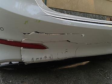 sonata uf: Бампер Hyundai, Б/у, Оригинал — 4