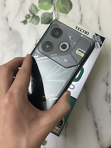 Tecno: Tecno Pova 6 Neo, Новый, 256 ГБ, цвет - Черный, 1 SIM, 2 SIM, eSIM — 1