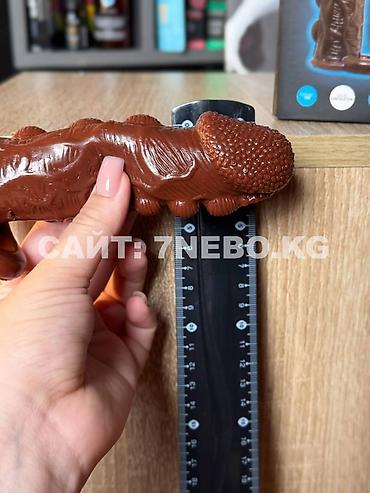 Товары для взрослых: Мягкая темная реалистичная стимулирующая «Brave Man» с подхватом — 11