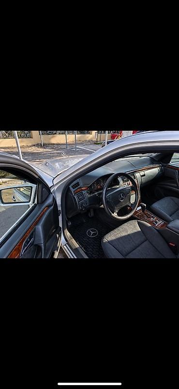 w210 kardan: Mercedes-Benz E 240 - Kuzov: 4 qapılı sedan, gümüşü rəng - Nömrə — 5