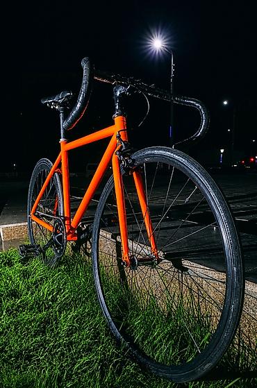Велосипеддер: Городской фикс-байк (fixed gear ) с дорожной посадкой - Рама — 1