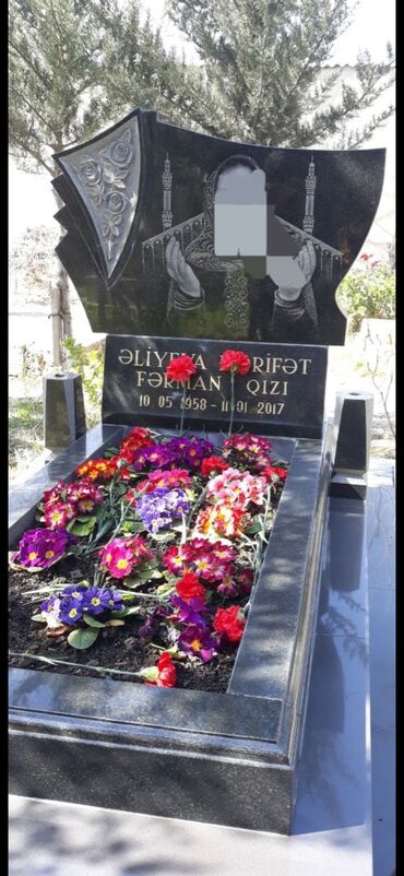 Başqa xidmətlər: Yüksey keyfiyyətli gözəl görünüşlü abidə daşlarının düzəlməsi — 10