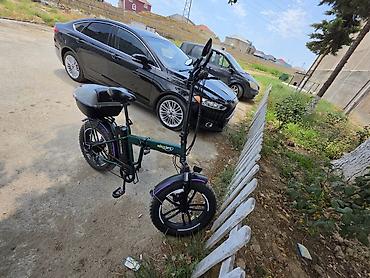 Velosipedlər: Elektrikli velosiped ev iş sürülür səliqəli istifadə olunub — 3