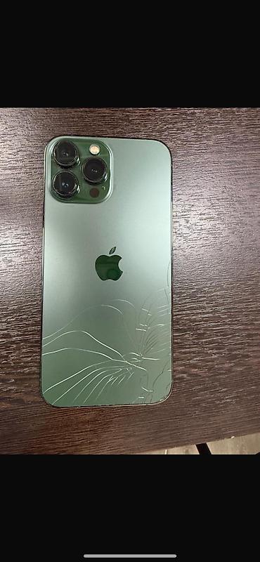 ipone 11 pro: IPhone 13 Pro, зелёный Alpine Green Основные характеристики: - Экран — 2