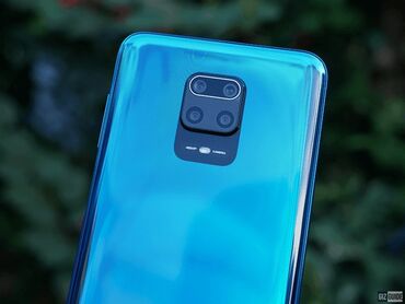 телефон x2: Redmi, Redmi Note 9S, Б/у, 64 ГБ, цвет - Синий, 2 SIM