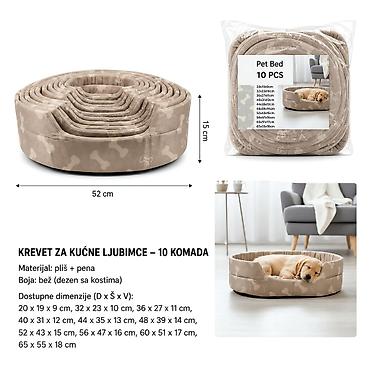 KMT Set od 10 poliesterskih ležajeva/opreme za pse 703160 Komplet na lalafo.rs KMT Set od 10 poliesterskih ležajeva/opreme za pse 703160 Komplet
