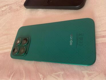 panasonic telefonu: Honor X8b, 256 ГБ, цвет - Зеленый, Гарантия, Сенсорный, Отпечаток пальца