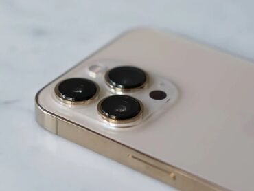 Apple iPhone: IPhone 13 Pro, Б/у, 128 ГБ, Matte Gold, Зарядное устройство, Защитное стекло, Чехол, 88 %