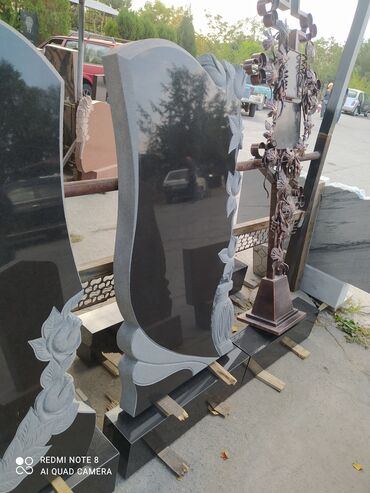 Ритуальные услуги: Изготовление крестов, Изготовление овалов с фото, Изготовление оградок | Габбро, Металл, Мозаика | Оформление — 11