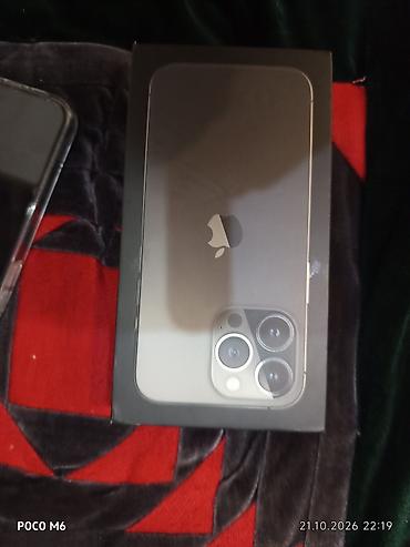 iphone 17 pro 512: IPhone 13 Pro, Б/у, 128 ГБ, Графит, Коробка, 76 % — 3