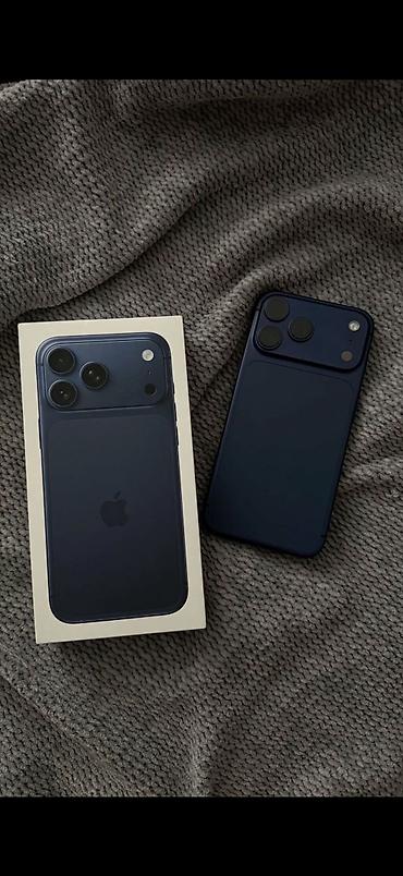 2 ci el iphone 17 pro max: IPhone 17 Pro Max, 256 GB, Pacific Blue, Zəmanət — 1