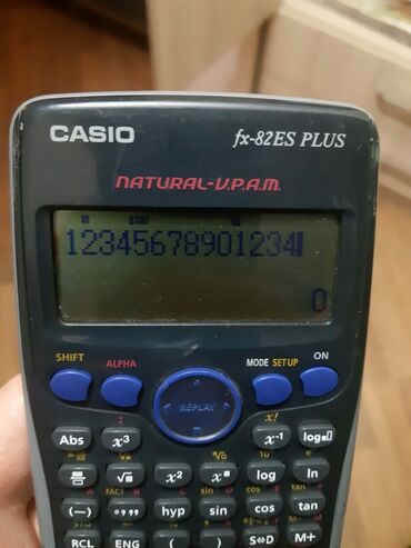 riyazi kalkulyator: Elmi kalkulator Casio,yaxşı ve işlek veziyyetdedir.whatsappa yazın