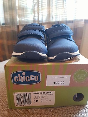 ботиночки новые: Цвет - Синий Ботинки, Chicco, Размер: 19, Унисекс — 2