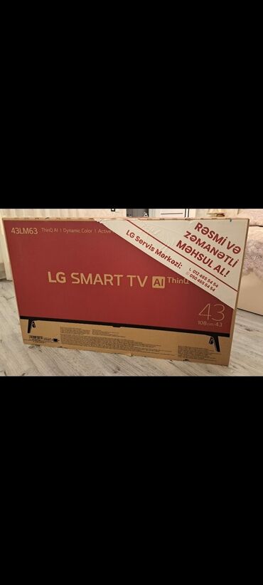 82 ekran telvizor: Yeni Televizor LG LCD HD (1366x768), Ünvandan götürmə