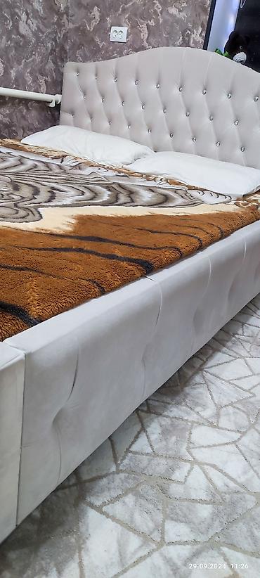 Спальные гарнитуры: Спальный гарнитур, Б/у, Тумба, Двуспальная кровать, Самовывоз — 7