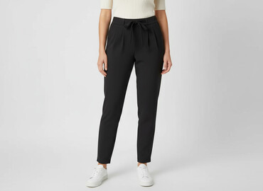 c a spodnie damskie czarne: Reserved, Material trousers for women, size XS
