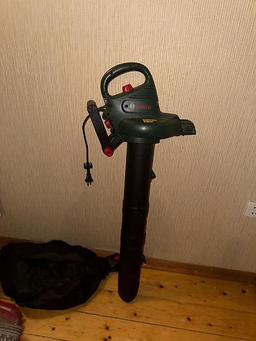 əl tərəzisi: Bosch elektrikli yarpaq üfürən və toplayıcı - Marka/model: Bosch — 1