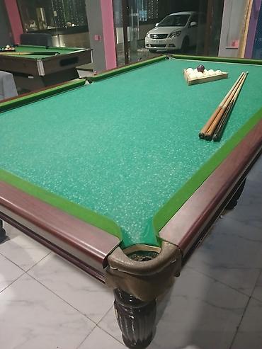 idman velosipedi type 1: Bilyard/Pul Yığma Masaları və Aksesuarları - İki tip bilyard masası — 2
