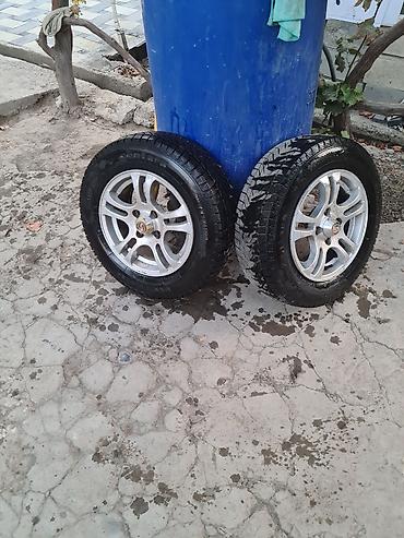 probox toyota: Комплект из 2 колес в сборе: литые диски + зимние шины. - Диски — 1
