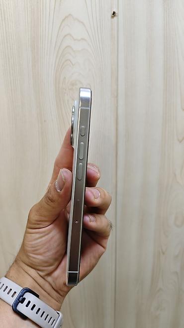 буу принтер: IPhone 15 Pro, Колдонулган, 256 ГБ, Күмүш, Куту, Бөлүп төлөө менен, 84 % — 9