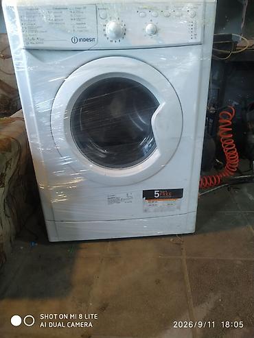 paltaryuyan ve qurudan masinlar: Indesit önyükləməli paltaryuyan maşın - Brend/model: Indesit (ön — 2