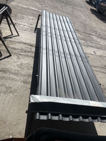 Профнастил: Серый матовый профнастил 0.35.04.0.45. 050’толщина бар только Россия — 18