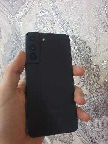 Samsung: Samsung Galaxy S22 5G, 128 GB, rəng - Qara, Sensor, Barmaq izi, Simsiz şarj