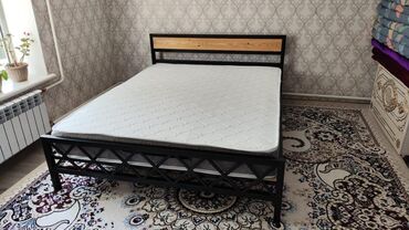 Двуспальные кровати: Двуспальная кровать, Новый, Без матраса, длина - 200 см — 10