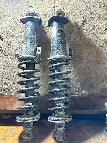 Амортизаторы, пневмобаллоны: Задний амортизатор Toyota 2008 г., Б/у, Оригинал, Япония — 4