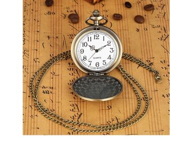 Džepni satovi: Parna Lokomotiva Džepni sat Elegantan, predivan džepni sat sa — 3