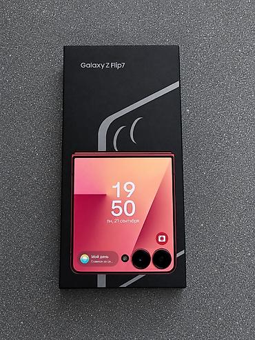 samsung 26: Samsung Galaxy Z Flip7, rəng - Qırmızı — 1