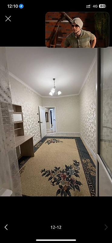 сдается квартира кара жыгач: 1 комната, 55 м², Элитка, 8 этаж, Свежий ремонт — 1