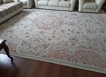 миллионник ковер: Ковер MILLION (Y) 03004A, размер 400×500 см, цвет Cream/Cream. - — 1