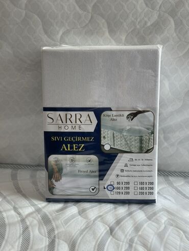 Mücrülər: Sarra Home Sıvı Keçirməz Alez – küncləri rezinli, fitted model